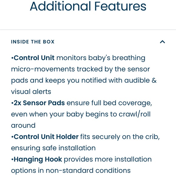 Babysense 7 Movement Monitor - Picture 2 of 4